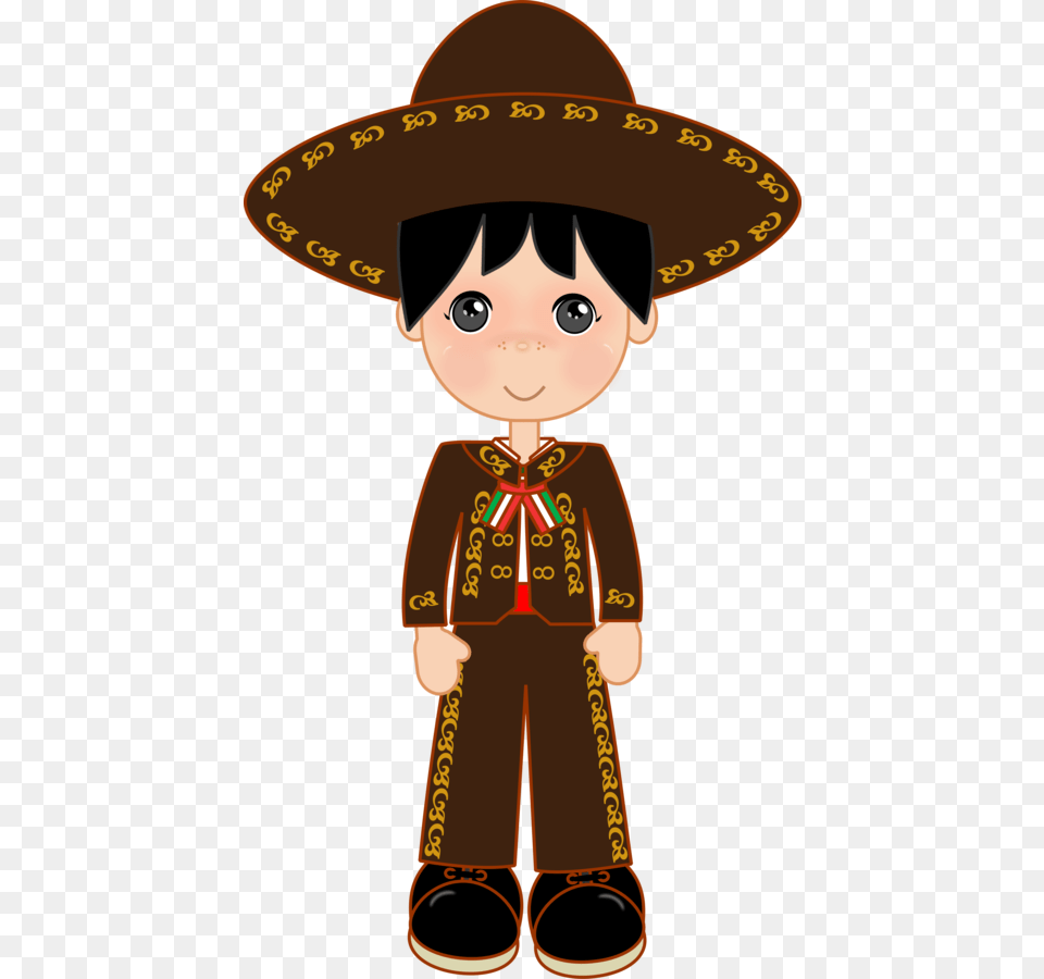 Charro Cartoon, Clothing, Hat, Person, Face Free Png