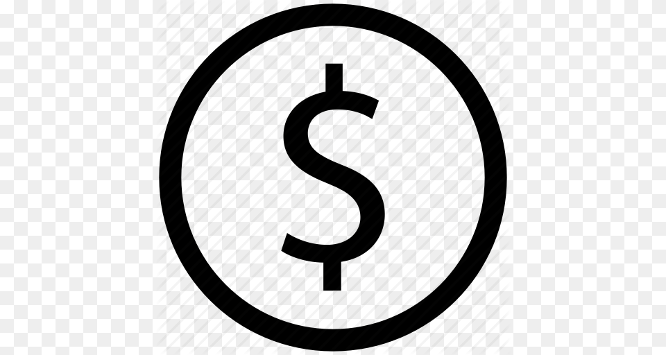 Chart Circle Currency Dollar Sign Dollars Finance Icon, Symbol, Text, Number Png Image