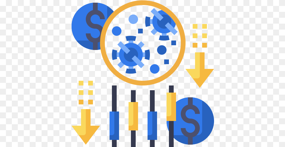 Chart Finance Graph Investment Stocks Icon Circle Free Png Download