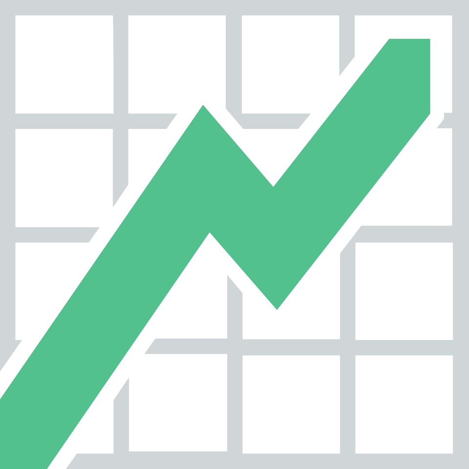 Chart Increasing Emoji Clipart, Green, Logo, Symbol Png Image