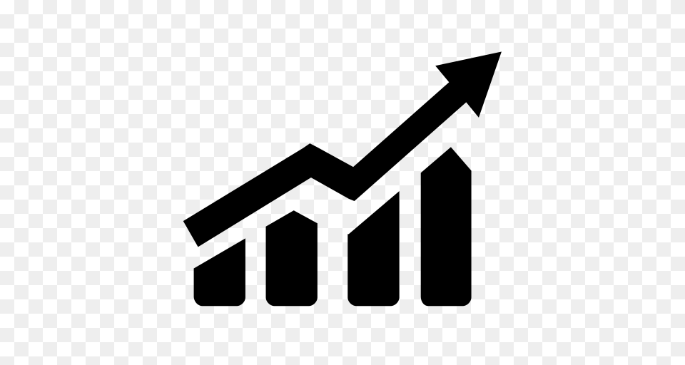 Chart Progress Query Speed Of Progress Icon With And Vector, Gray Free Png Download