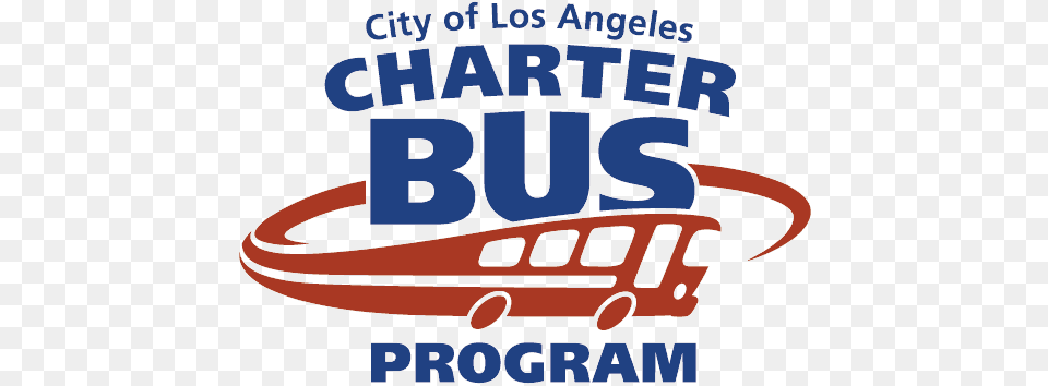 Charter Bus Program Logo, Advertisement, Transportation, Vehicle Free Transparent Png