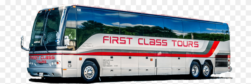 Charter Bus Rental Houston Texas First Class Tours Houston, Tour Bus, Transportation, Vehicle, Double Decker Bus Png