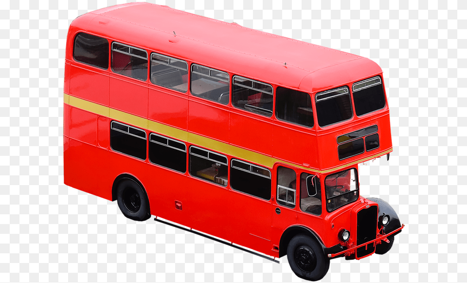 Chartered Bus, Double Decker Bus, Tour Bus, Transportation, Vehicle Png Image