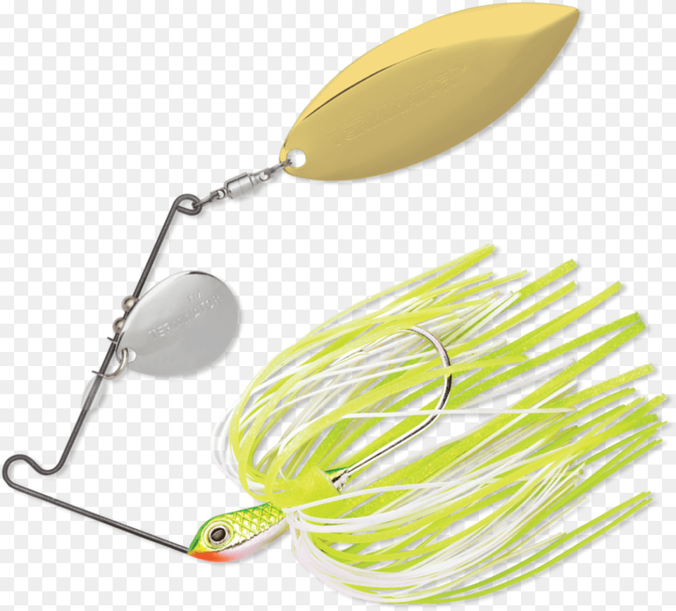 Chartreuse White Shad Fish Hook, Fishing Lure Free Png
