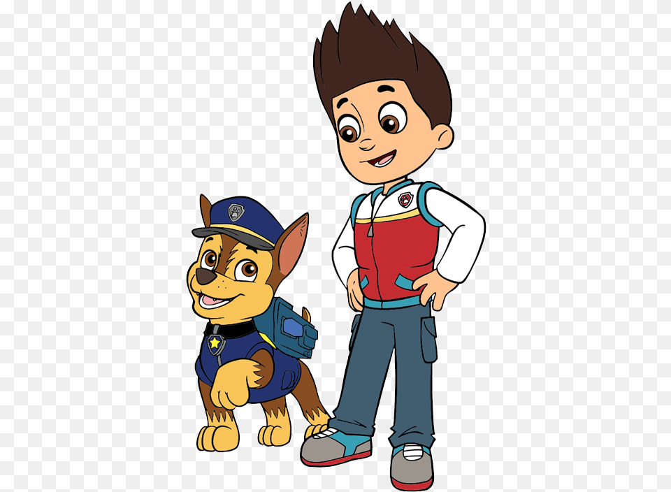 Chase And Ryder Paw Patrol, Baby, Person, Face, Head Png Image