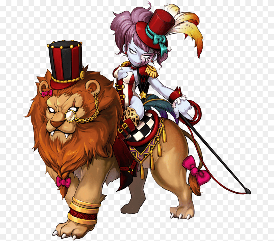 Chase Clipart Lion Grand Chase Circo Dos Pesadelos, Book, Comics, Publication, Animal Free Transparent Png