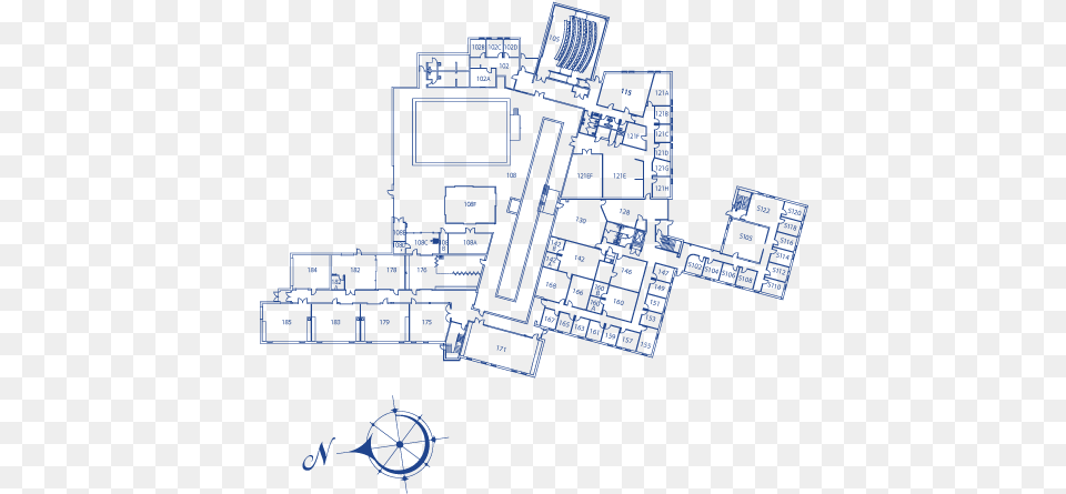 Chase First Floor Chase Hall Floor Plan, Diagram, Scoreboard Png Image