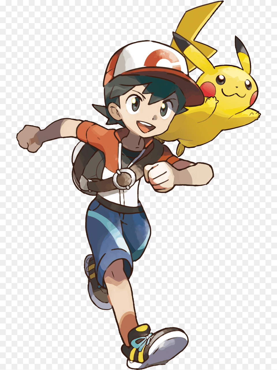 Chase Game Bulbapedia The Communitydriven Pokmon Pokemon Go Trainer, Baby, Person, Face, Head Free Png