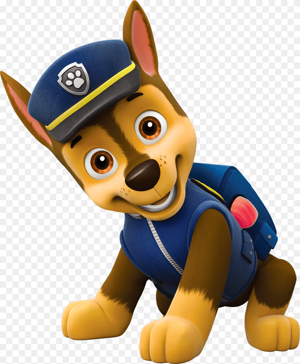 Chase Paw Patrol Clipart, Toy, Plush Png Image