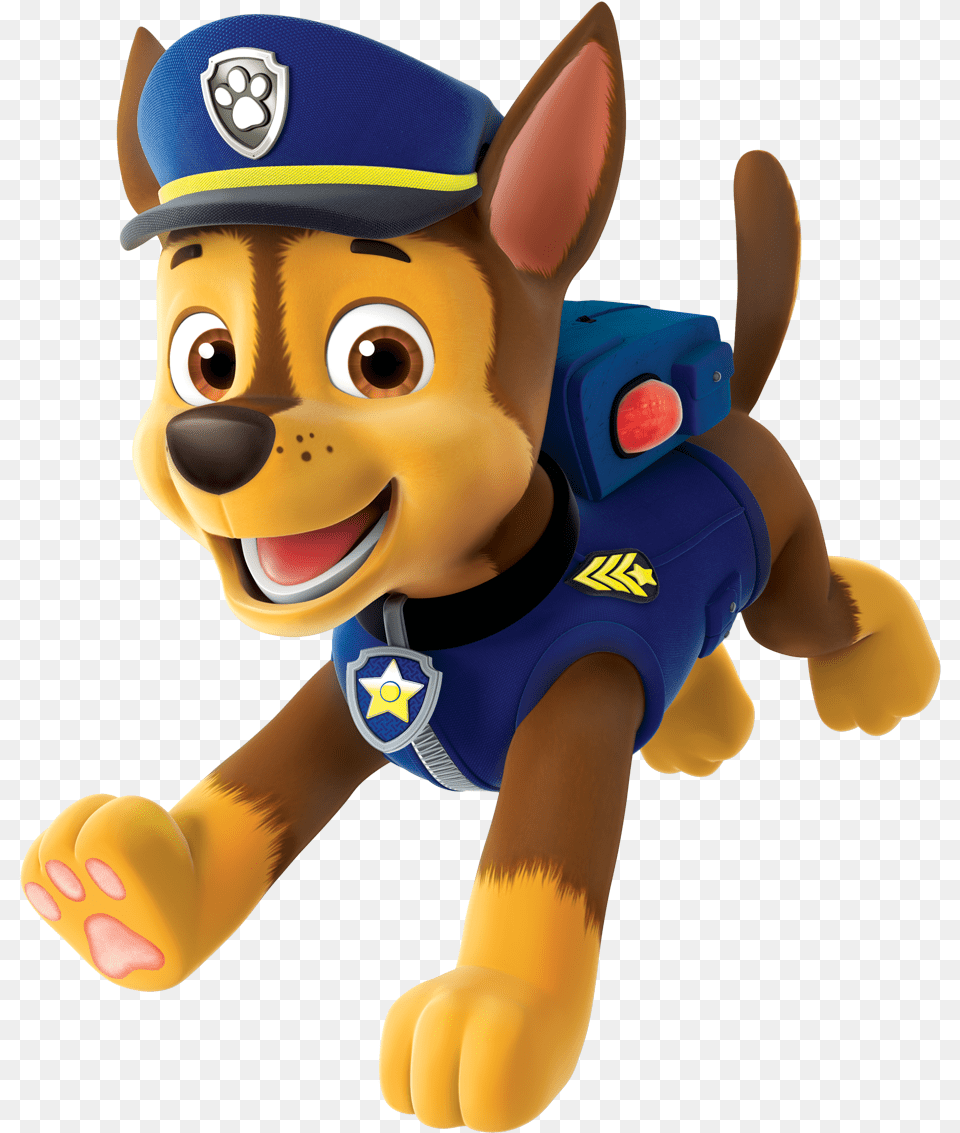 Chase Paw Patrol Clipart Paw Patrol Chase, Toy, Face, Head, Person Free Png Download