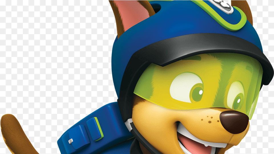 Chase Paw Patrol Graphic Transparent Library Spy Chase From Paw Patrol, Helmet, Crash Helmet, Baby, Person Free Png