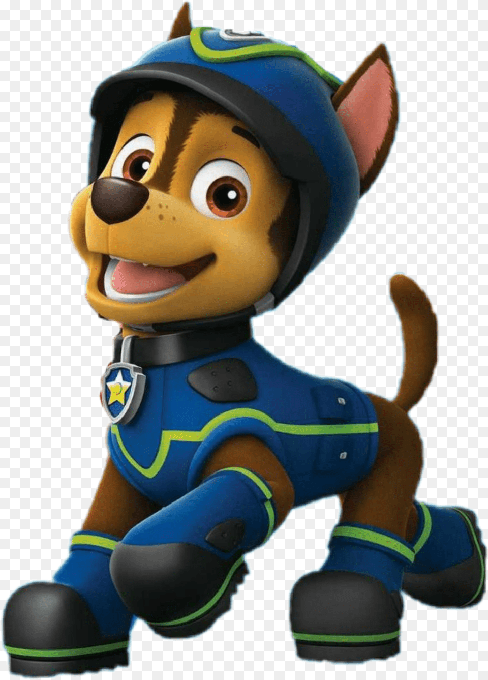 Chase Pawpatrol Germanshepard Dog Mutt, Toy, Face, Head, Person Png Image
