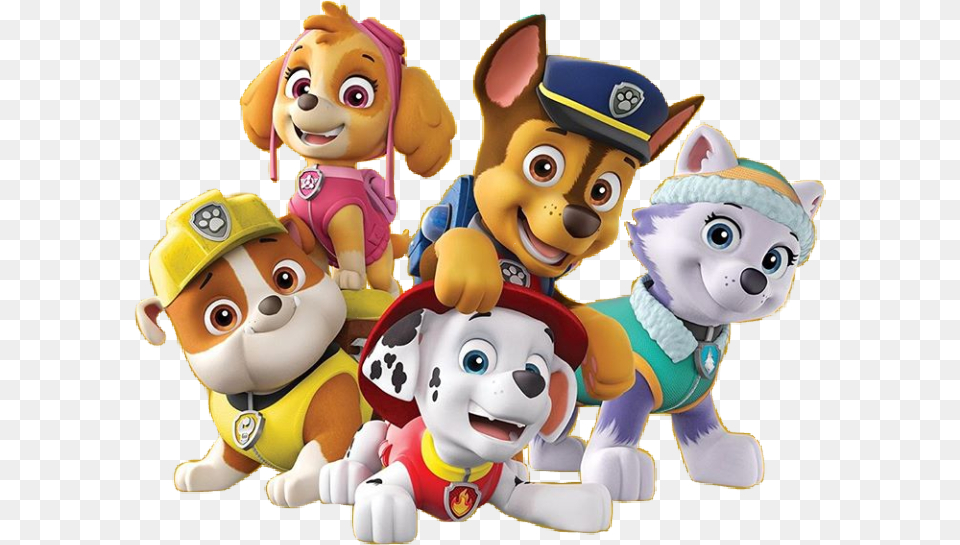 Chase Skye Marshall Everest Paw Patrol Skye E Chase, Toy, Baby, Person, Face Png