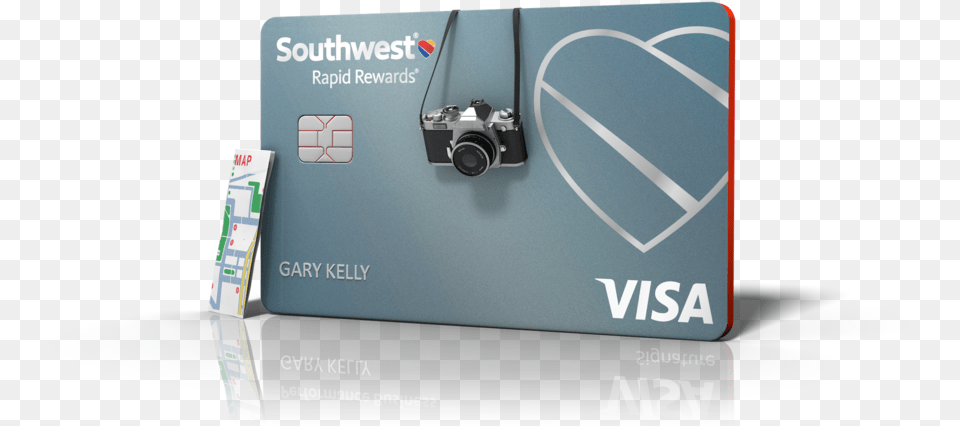 Chase Tourist Frame2 Southwest Rapid Rewards Priority Credit Card, Text, Camera, Electronics, Credit Card Png Image