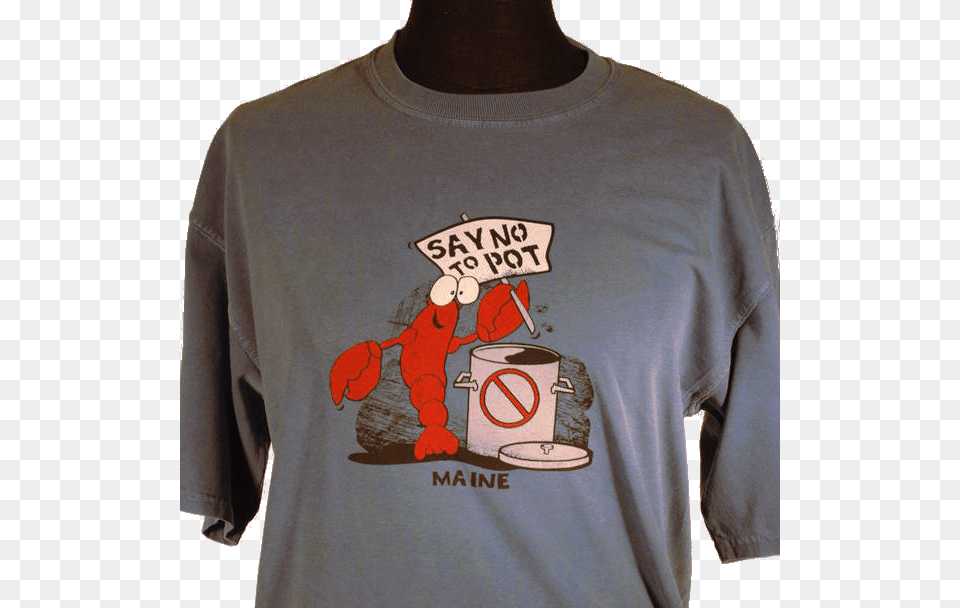 Chasing Tail Florida Lobster Short Sleeve T Shirt H Lobster T Shirt Say No To Pot, Clothing, T-shirt Free Transparent Png