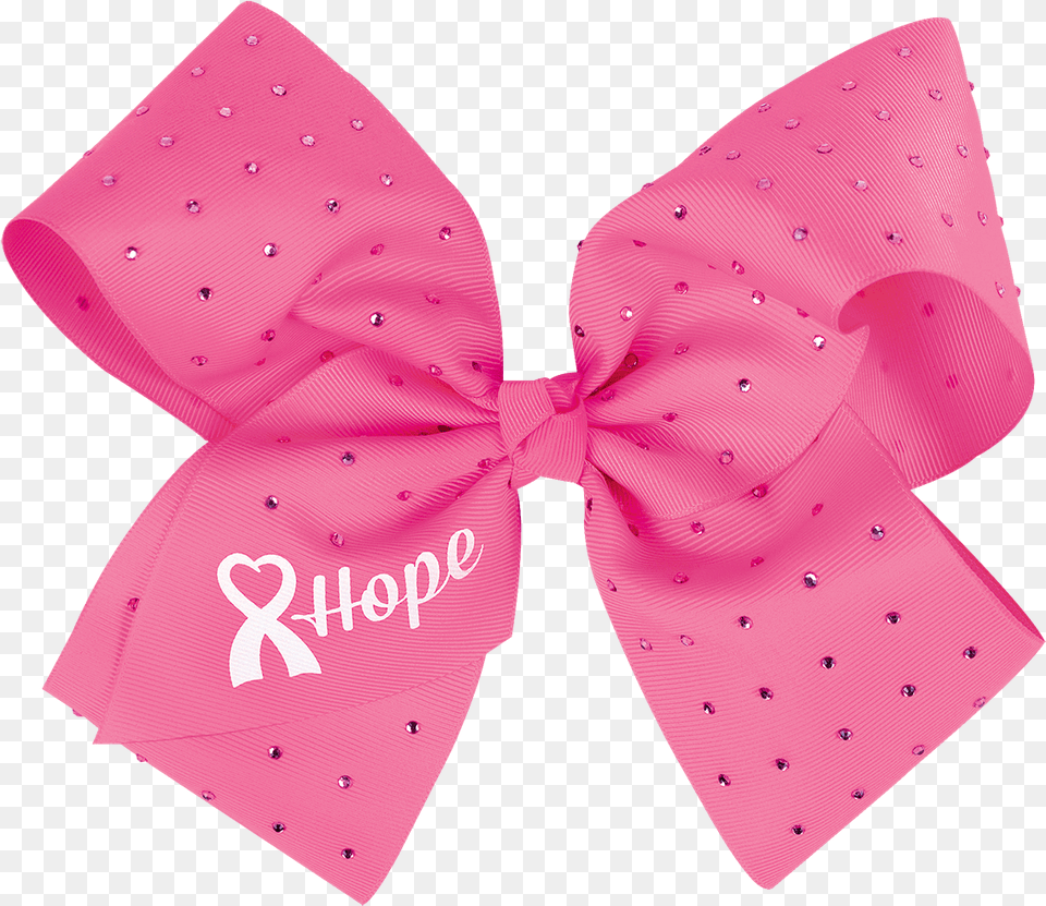 Chass Cheer For The Cause Hope Cheer Bow Pink Cheer Bow, Accessories, Formal Wear, Tie, Bow Tie Png Image