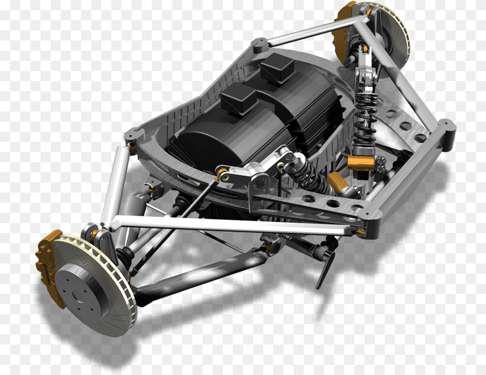 Chassis, Spoke, Machine, Suspension, Device Png