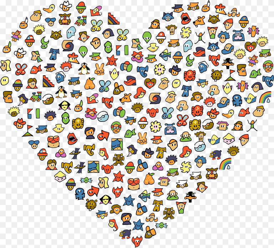 Chat Avatar Icons Heart Driver For Strip Light, Art, Pattern, Face, Head Png Image