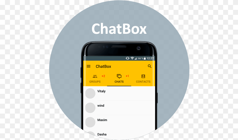 Chat Box Iphone Download Original Size Portable, Electronics, Mobile Phone, Phone, Disk Png