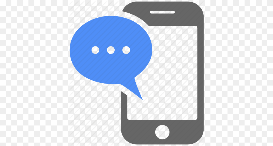 Chat Bubble Comment Communication Iphone Message Mobile Talk, Electronics, Mobile Phone, Phone Png