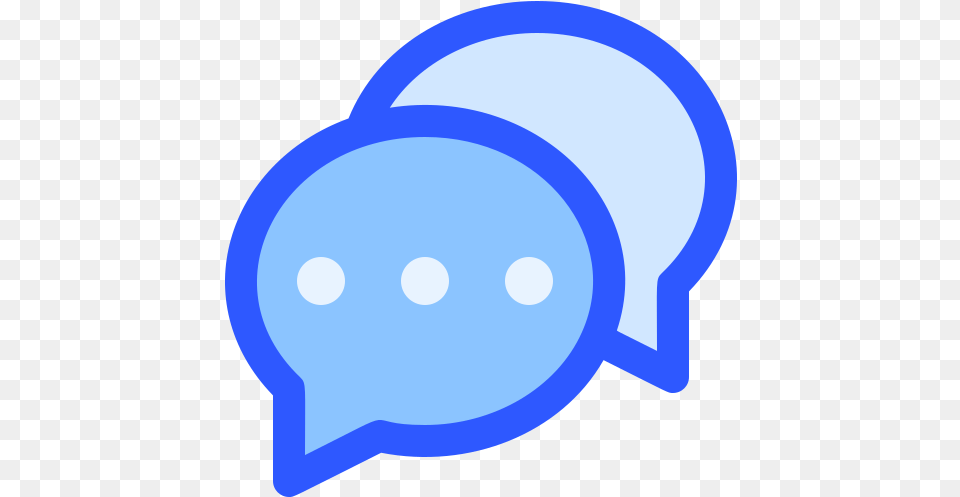 Chat Bubbles Messages Free Icon Of Dot, Cap, Clothing, Hat, Swimwear Png