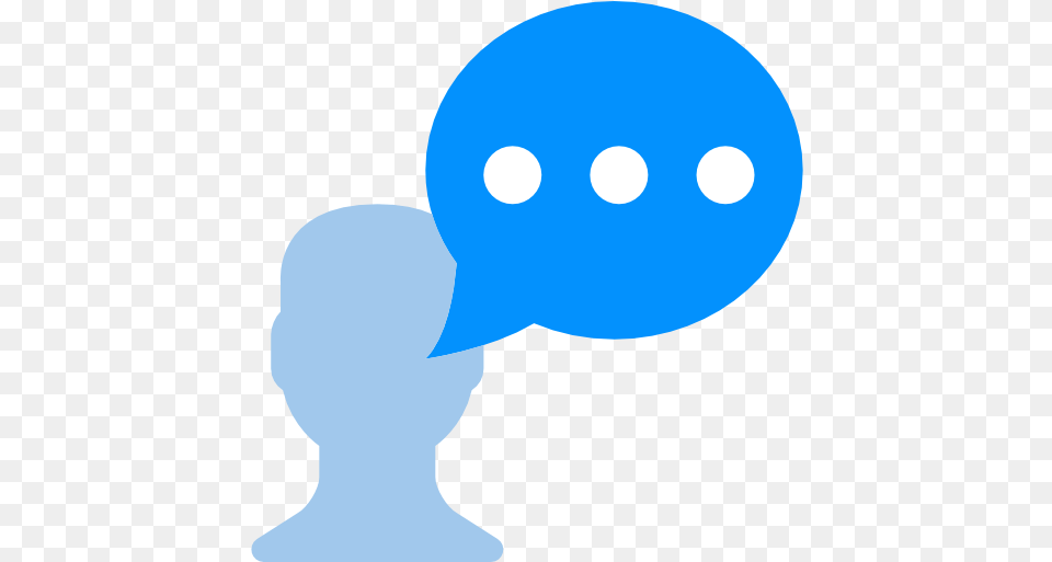 Chat Dialogue Bubbles Bubble Talk Man Person Icon Person Chat Icon, Balloon Free Transparent Png