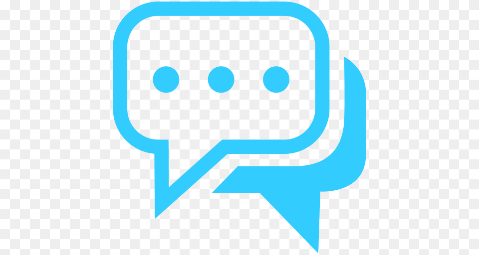 Chat Duo Rounded Square Bubbles, Person Free Transparent Png