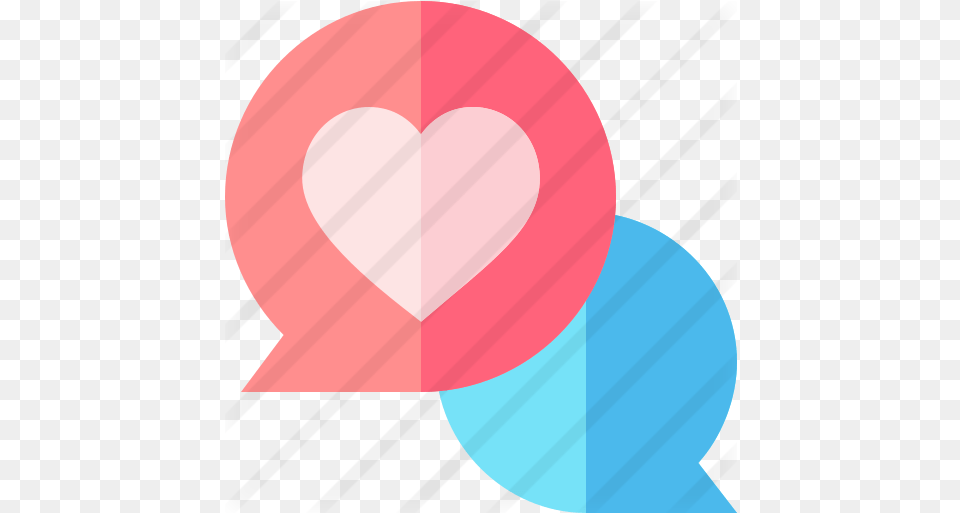 Chat Social Media Icons Heart, Balloon Free Png Download