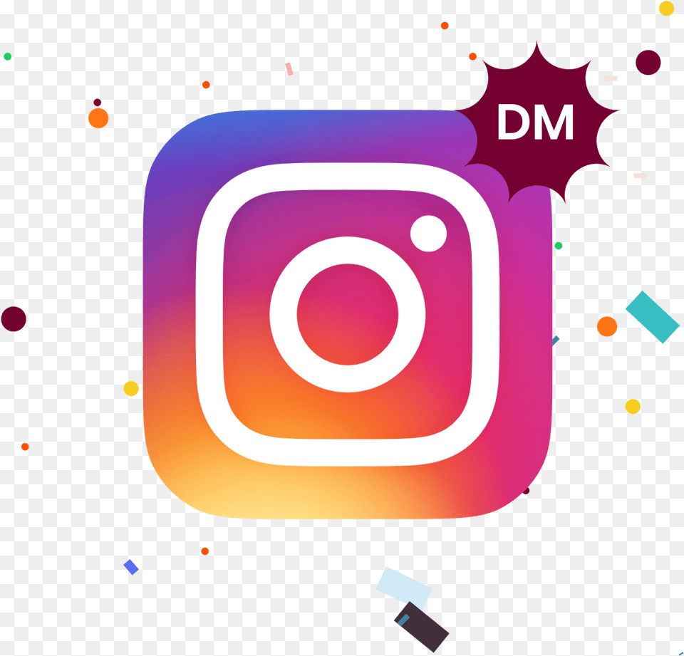 Chat Marketing Made Easy With Manychat Instagram Logo, Art, Graphics Free Png