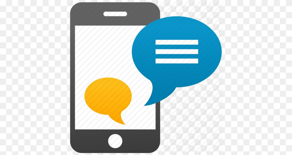 Chat Messaging Mobile Sms Talk Text Message Whatsapp Icon, Light, Electronics, Mobile Phone, Phone Png