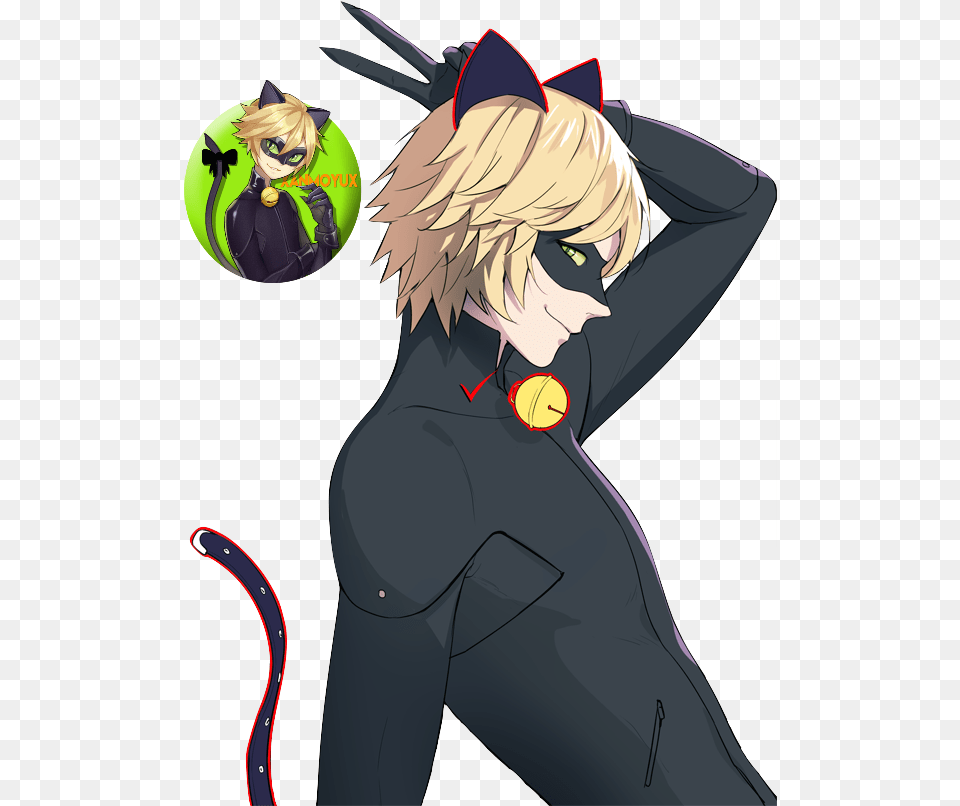 Chat Noir Anime, Publication, Book, Comics, Adult Free Png Download