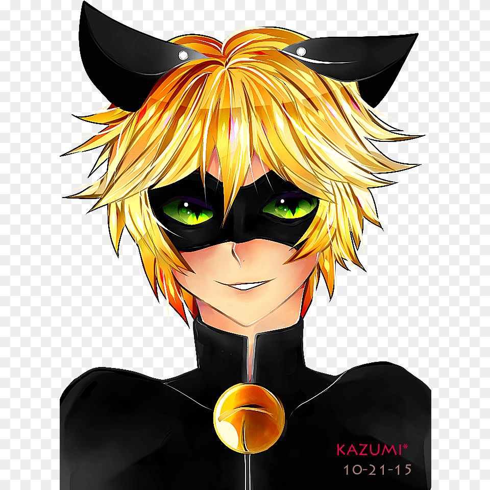 Chat Noir By Kazumi Miraculous Tales Of Ladybug Amp Cat Noir, Book, Comics, Publication, Adult Png