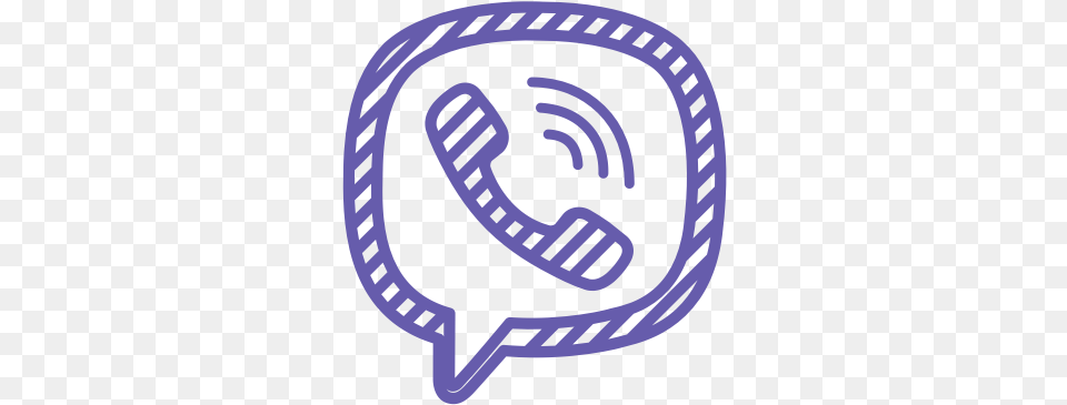 Chat Phone Viber Logo Icon Logo Similia Similibus Curantur, Clothing, Hat, Disk Free Transparent Png