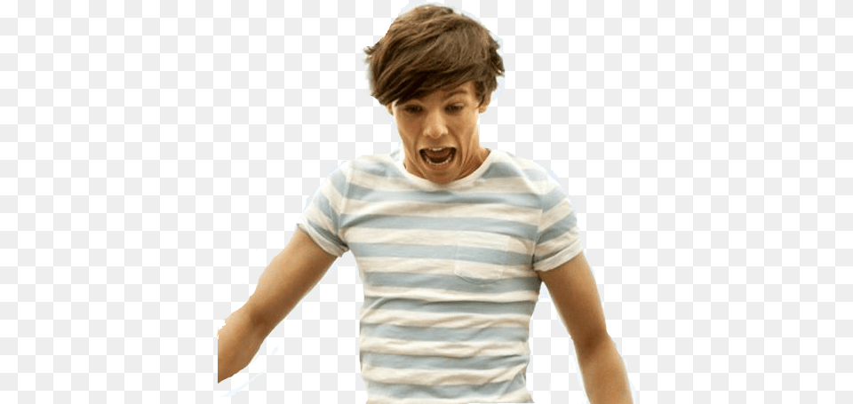 Chatben Louis Tomlinson Rl Krtetek Ket Gy Kerestem One Direction, T-shirt, Portrait, Photography, Clothing Free Png Download