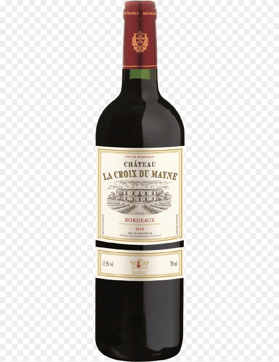 Chateau La Croix Du Mayne Bordeaux 2018 75cl Antica Cabernet Sauvignon 2015, Bottle, Alcohol, Beverage, Liquor Free Transparent Png