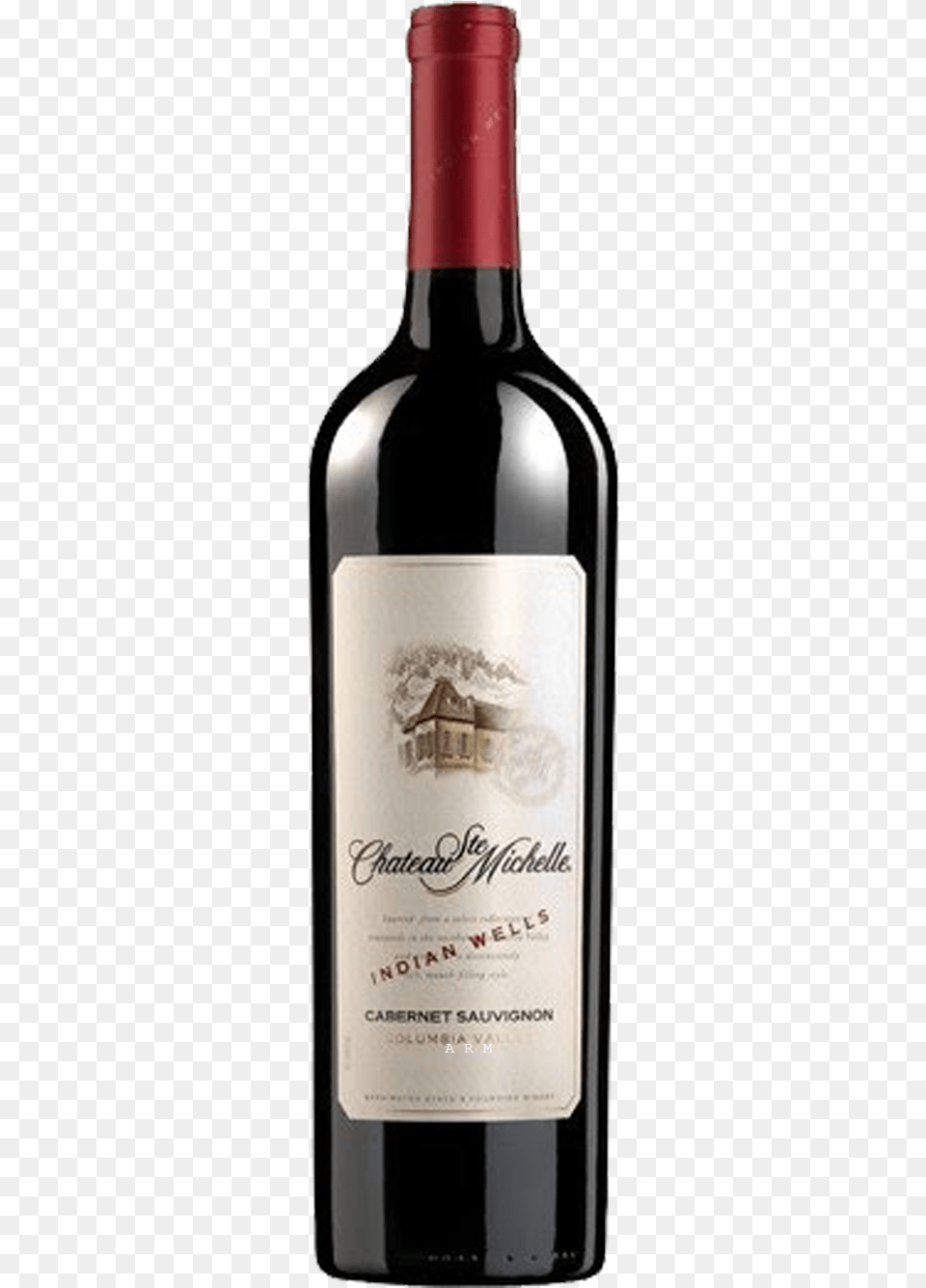 Chateau Ste Michelle Merlot Indian Wells, Alcohol, Beverage, Liquor, Red Wine Free Png Download