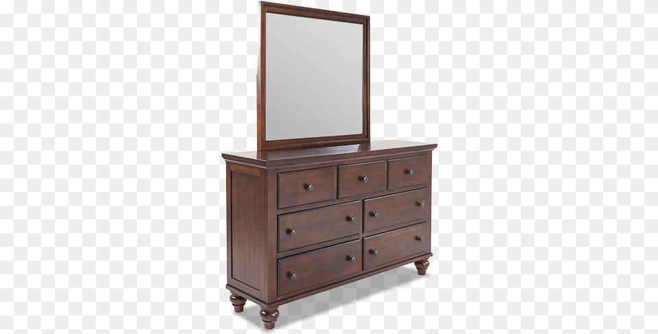 Chatham Dresser Amp Mirror Transparent Dresser, Cabinet, Furniture, Drawer, White Board Png