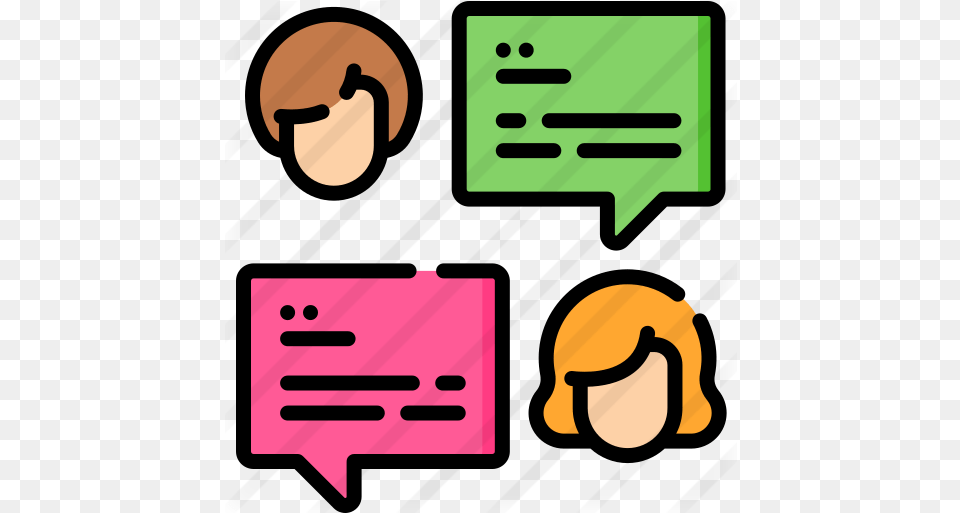 Chatting Icono De Chat, Text Free Png Download