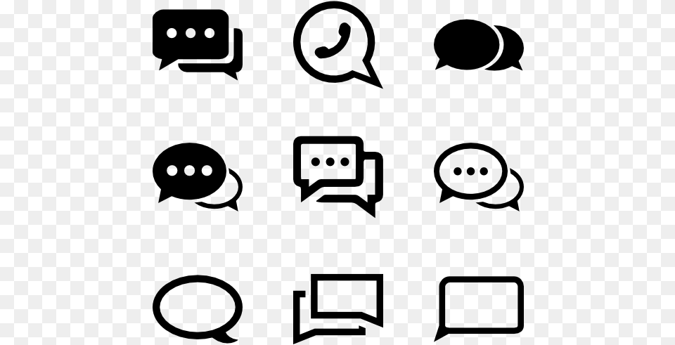 Chatting Whatsapp, Gray Free Png Download