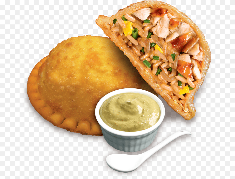 Chaufabrasa Empanada De Chaufa, Food, Lunch, Meal, Sandwich Free Png