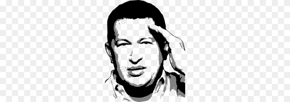 Chavez Stencil, Silhouette, Photography, Person Png