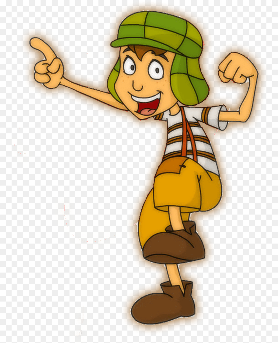 Chavo Del 8 Caricatura, Baby, Person, Face, Head Free Png
