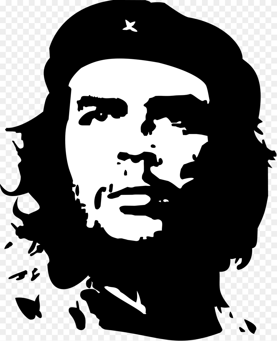 Che Guevara, Stencil, Adult, Male, Man Png Image