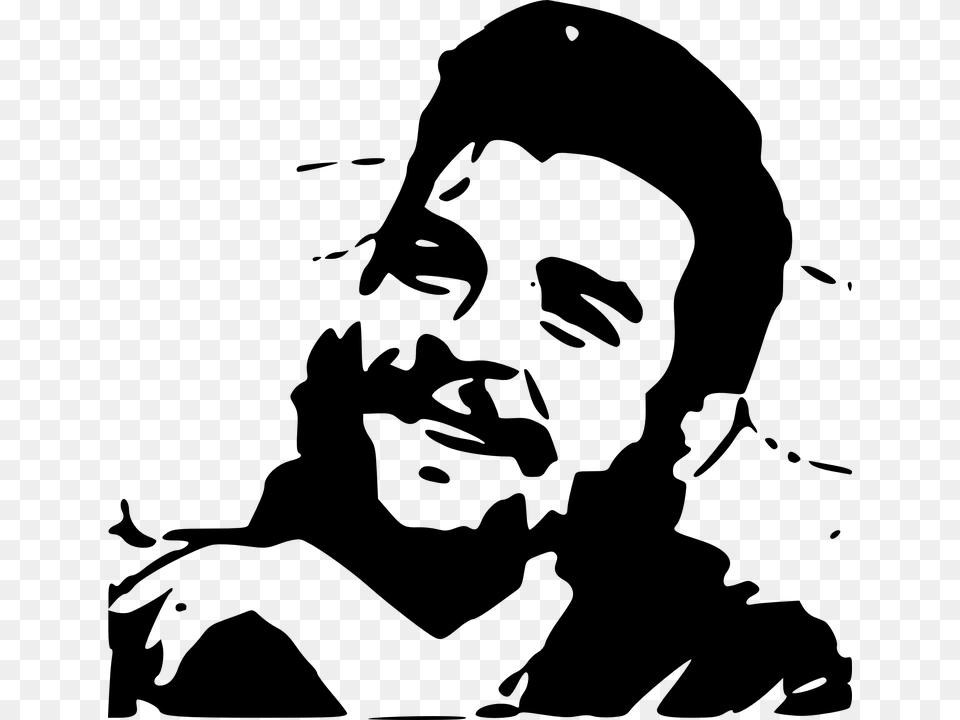Che Guevara, Gray Png