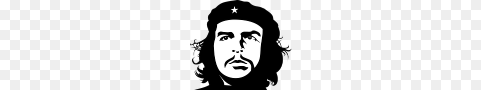 Che Guevara, Stencil, Face, Head, Person Free Png Download