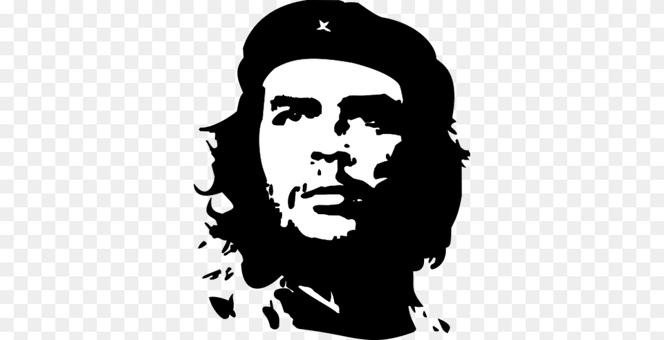 Che Guevara, Stencil, Adult, Face, Head Png