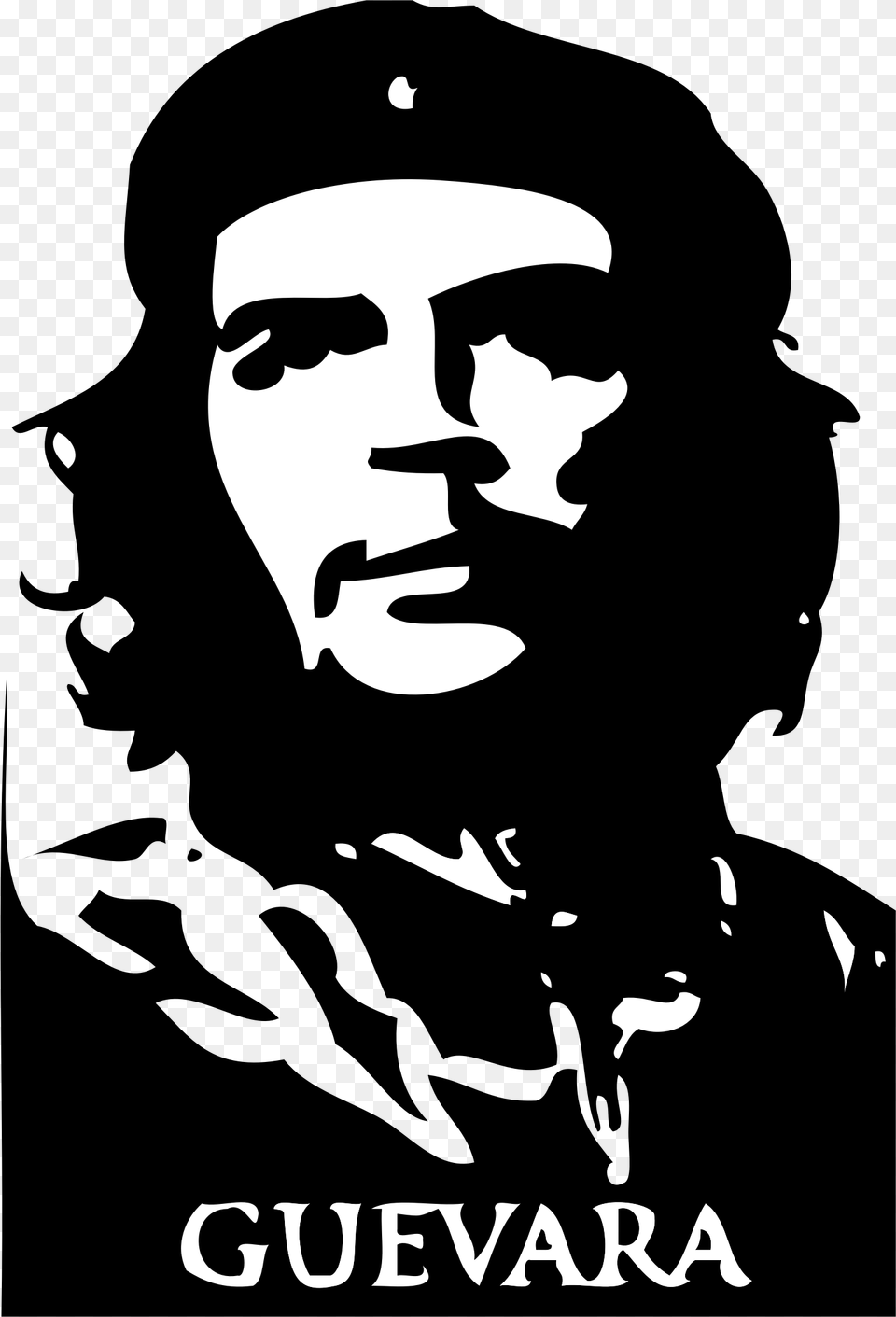 Che Guevara, Stencil, Face, Head, Person Png