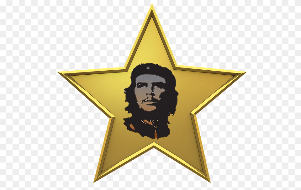Che Guevara, Star Symbol, Symbol, Adult, Male Png Image