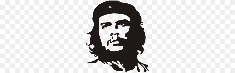 Che Guevara, Stencil, Person, Silhouette, Face Png
